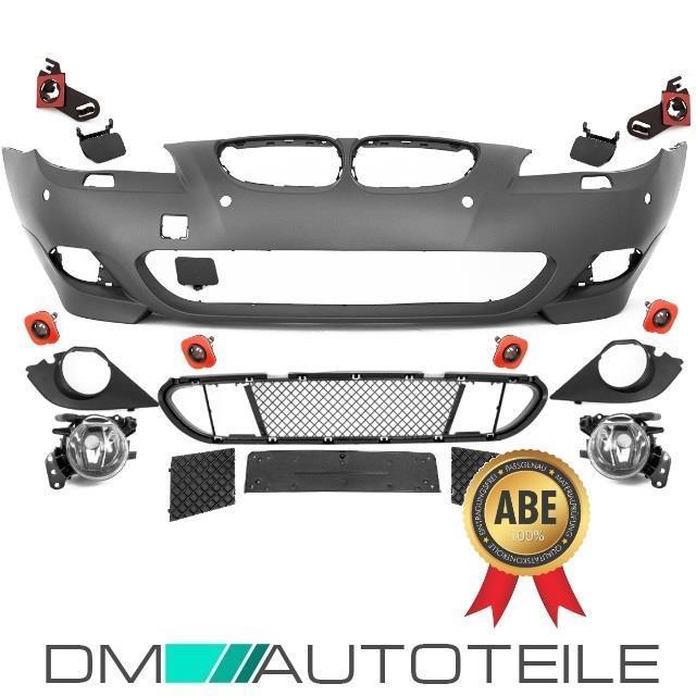 LCI Stoßstange vorne ABS PDC+NSW+Zubehör passt für BMW E60 E61 auch M-Paket *ABE