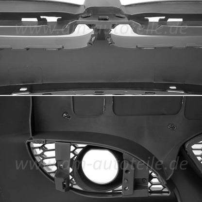 ABS Sport Evo Stoßstange schwarz PDC 03-07 passt für BMW E60 E61 außer M5 ABE*