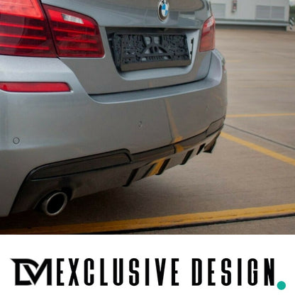 Set DM Exklusive Line Auspuffblenden Edelstahl Chrom Performance passend für BMW 5er F10 F11 535i 535d M-Paket