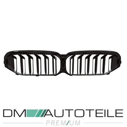 Sport Doppelsteg Kühlergrill schwarz passt für BMW 5er G30 G31 LCI Facelift ohne Frontkamera