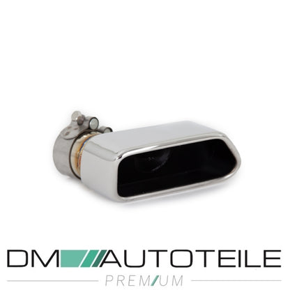 Auspuffanlage Umbau Edelstahl Duplex passt für BMW 5er F10 F11 Modell 535 M550