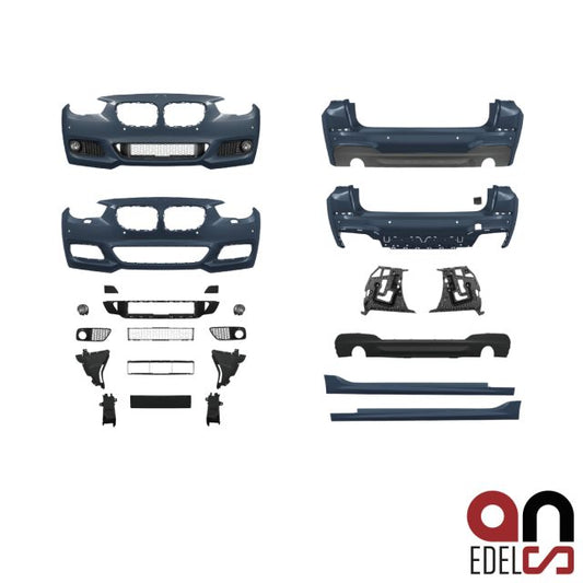 AN Sport Bodykit 535 Komplett Vorne Seite Hinten passt für BMW 5er F07 Gran Turismo GT Serie & M-Paket Facelift LCI ab 2013