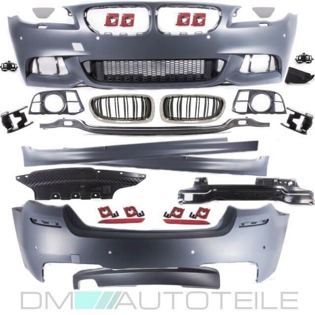 Sport-Bodykit + Kühlergrill passt für BMW F10 Limousine 13-17 LCI auch M-Paket