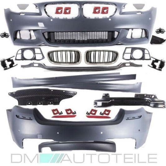 Sport-Bodykit + Kühlergrill passt für BMW F10 Limousine 13-17 LCI auch M-Paket