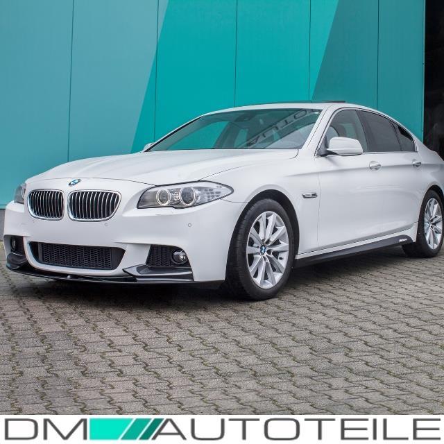 Sport Seitenschweller + Folie Schwarz Vinyl passt für BMW F10 F11 M-Paket +ABE*