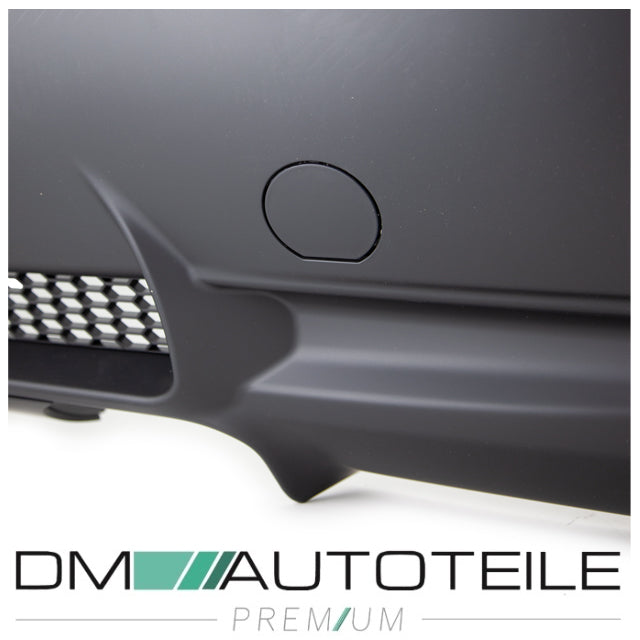 Limousine Stoßstange hinten Evo GT Sport passt für BMW E90 3er Bj 05-11 mit Parkhilfe