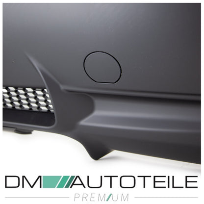 Limousine Stoßstange hinten Evo GT Sport passt für BMW E90 3er Bj 05-11 mit Parkhilfe