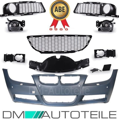 Front Sport Stoßstange vorne PDC/SRA +NSW passt für BMW E90 E91 bj. 05-08 +ABE*