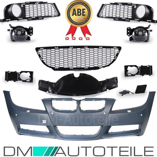 Front Sport Stoßstange vorne PDC/SRA +NSW passt für BMW E90 E91 bj. 05-08 +ABE*