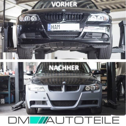 Front Sport Stoßstange vorne PDC/SRA +NSW passt für BMW E90 E91 bj. 05-08 +ABE*