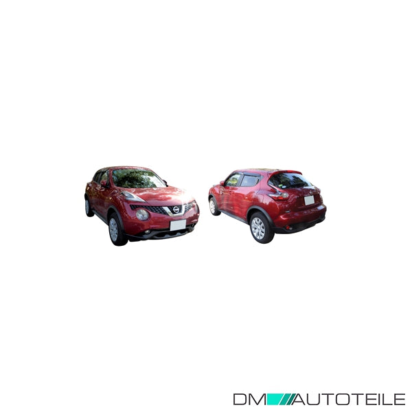 Stoßstange hinten grundiert passt für Nissan Juke F15 Facelift ab 2014 ohne PDC