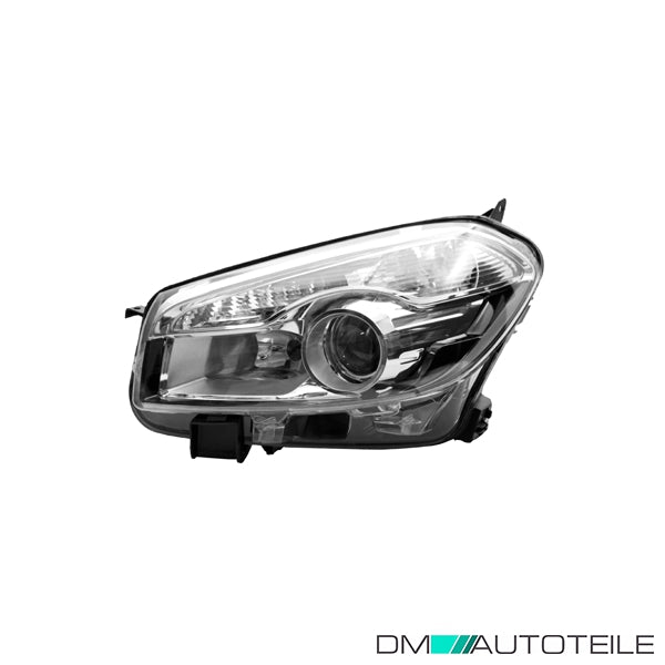 Hauptscheinwerfer links H7/H7 ohne Motor passt für Nissan Qashqai +2 I 10-13