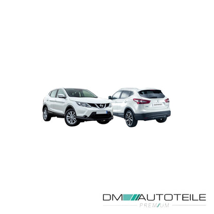 Stoßstange vorne mit PDC schwarz passt für Nissan Qashqai II J11 ab 2014-2017