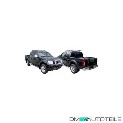Außenspiegel links kpl. elektr. glasklar schwarz passt für Nissan NP300 Navara