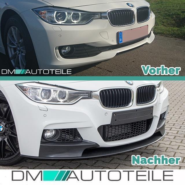 Umbau Sport-Performance Bodykit Stoßstange Front Schweller Heck + Spoiler passt für BMW 3er F30 316-320i Serie & M-Paket