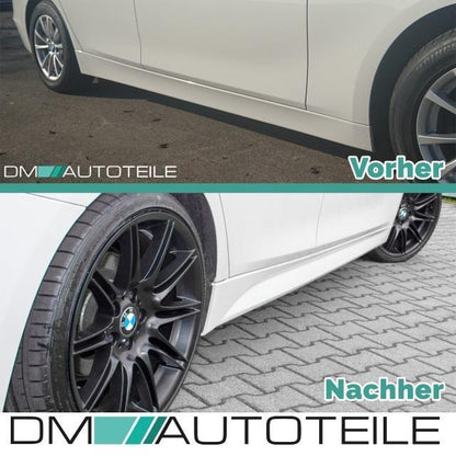 Sport Seitenschweller SET grundiert passt für BMW F30 F31 alle Modelle + M-Paket