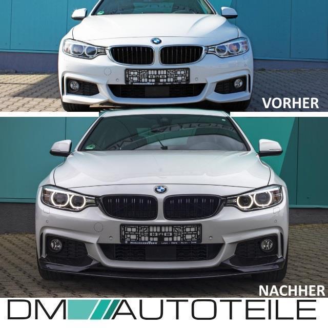 Frontspoiler Sport-Performance Carbon Glanz passt für BMW 4er F32 F33 F36 mit M-Paket + ABE*