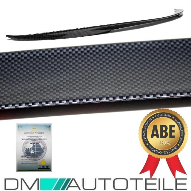 CARBON Glanz Sport Heckspoiler Hecklippe Kofferraumspoiler passt für BMW 3er F30