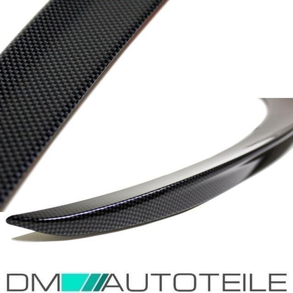 CARBON Glanz Sport Heckspoiler Hecklippe Kofferraumspoiler passt für BMW 3er F30