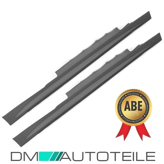 SET Sport Seitenschweller Schweller ABS passt für BMW 4er F32 F33 Serie und M-Paket