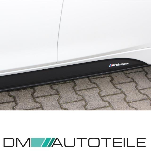 Sport-Performance Set Seitenschweller + Ansätze Matt+Folie passt für BMW F30 F31