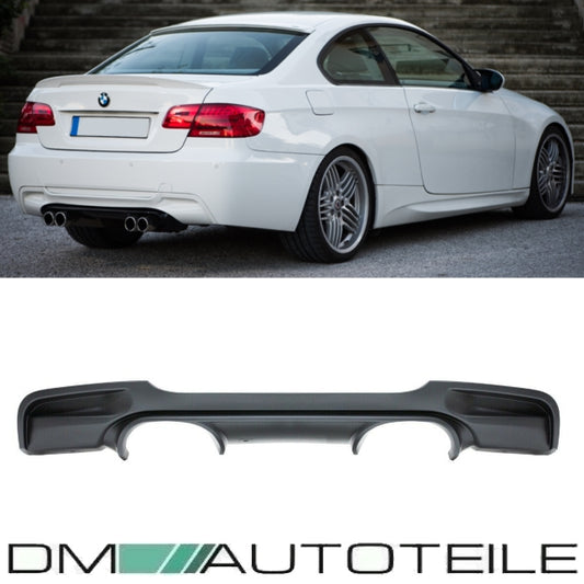 Diffusor hinten 4-Rohr passt für BMW E92 E93 mit M-Paket Stoßstange + CSL M3 AGA