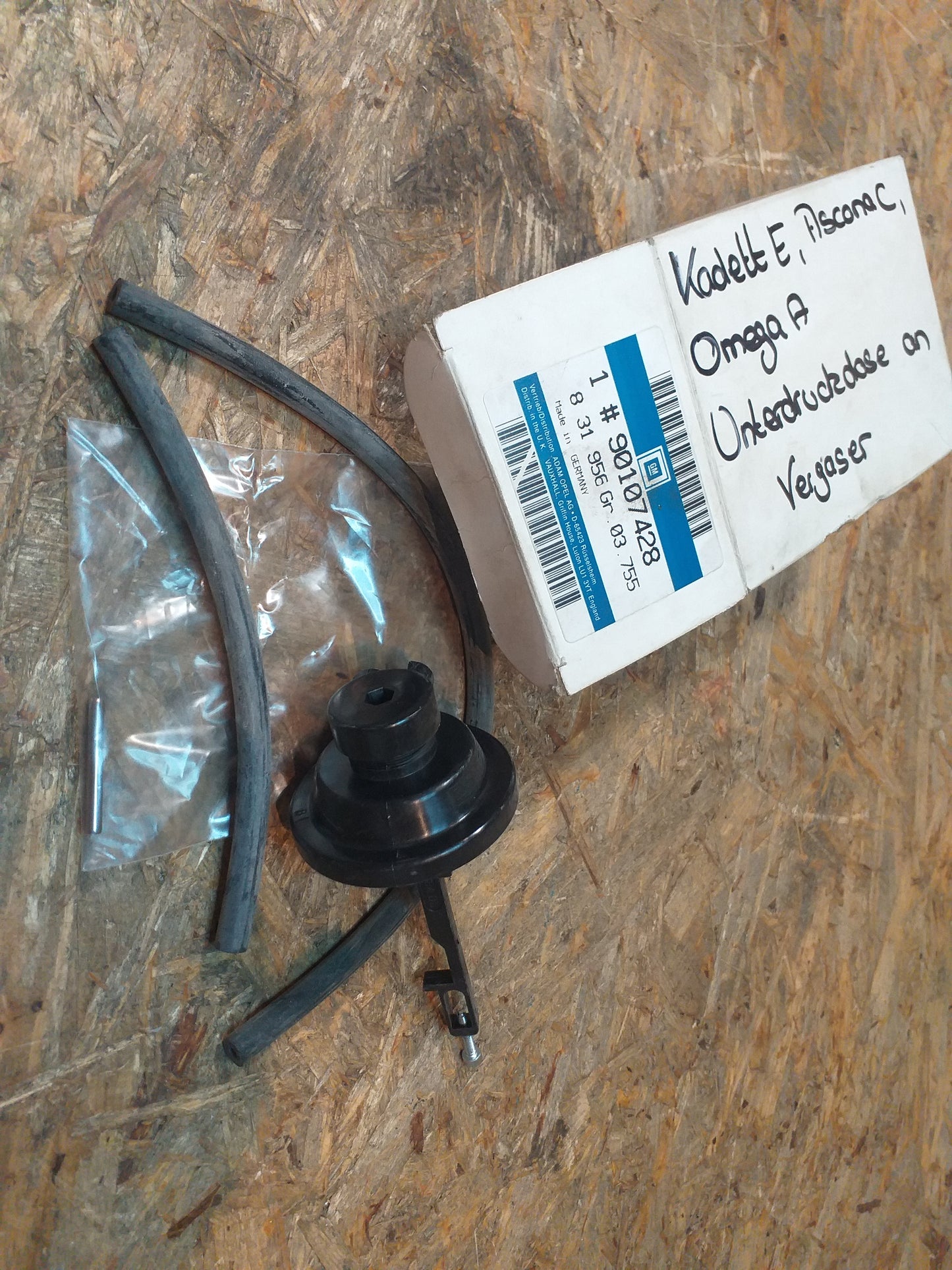 Kadett E Ascona C Omega A Unterdruckdose an Vergaser original GM Opel NEU