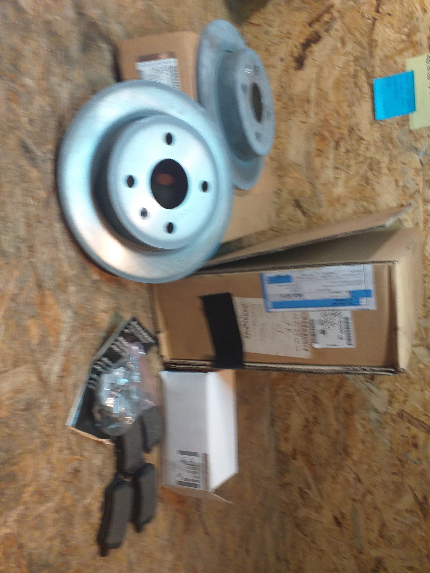 Astra G/H Meriva A Bremsenkit hinten Scheiben und Klötze original GM Opel NEU