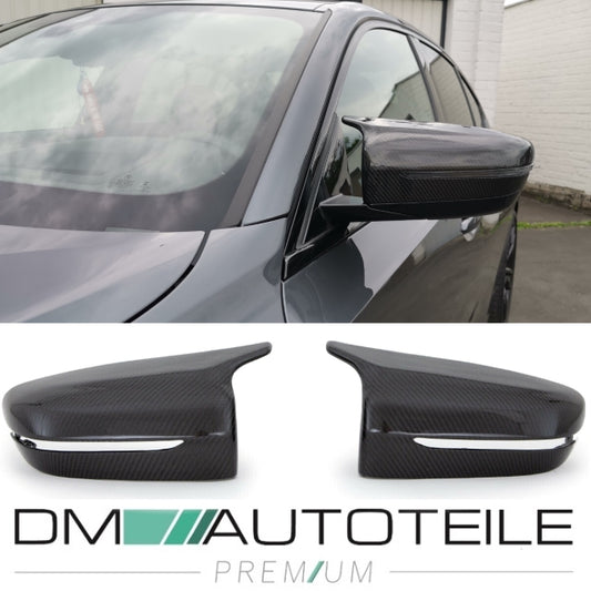 Set Spiegelkappen Original Carbon hochglanz passt für BMW 3er G20 G21 auch Performance M3