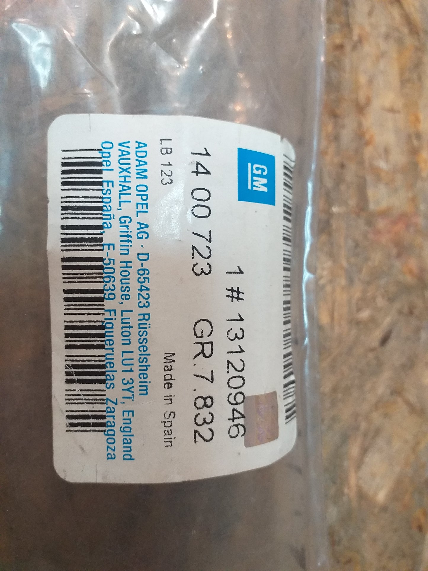 Corsa C Blende Frontverkleidung links original GM Opel NEU