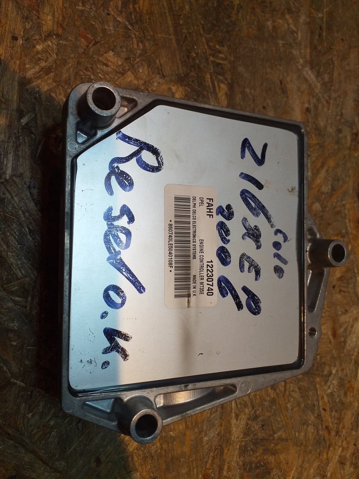 Corsa Astra Zafira 1.6 Motorsteuergerät ECU original GM Opel NEU
