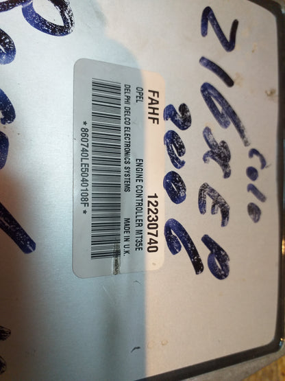 Corsa Astra Zafira 1.6 Motorsteuergerät ECU original GM Opel NEU