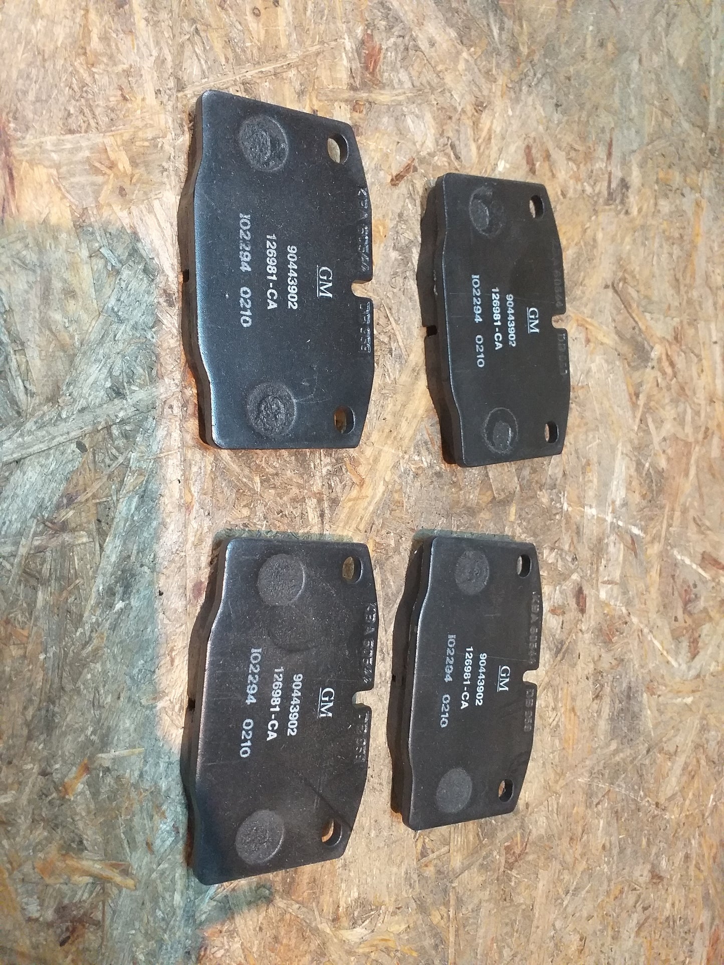 Corsa A Omega A Bremsbelagsatz original GM Opel NEU
