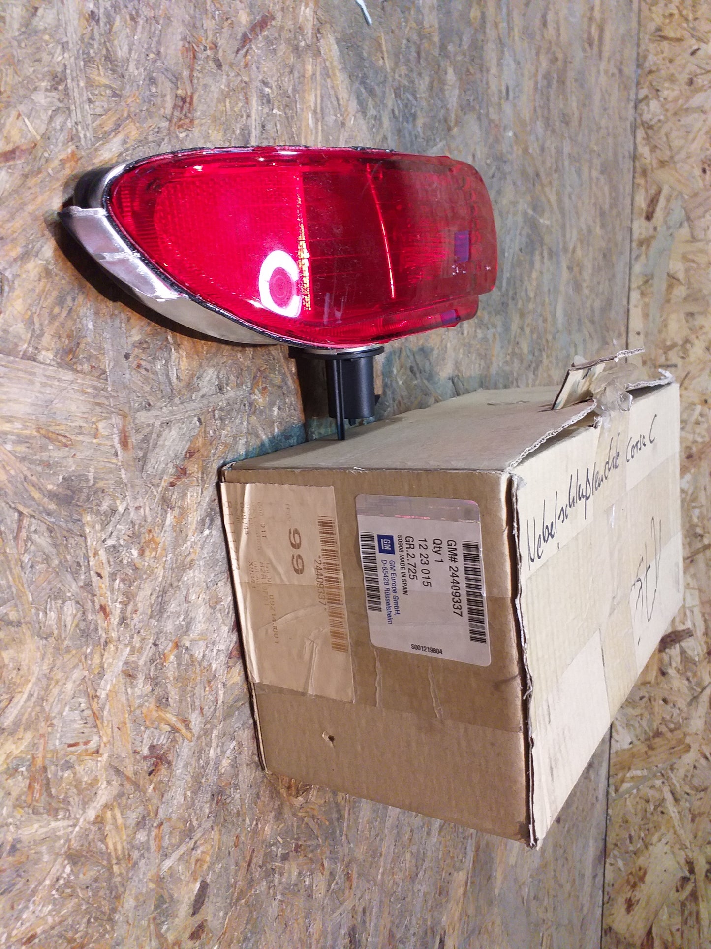 Corsa C Nebelschlussleuchte original GM Opel NEU