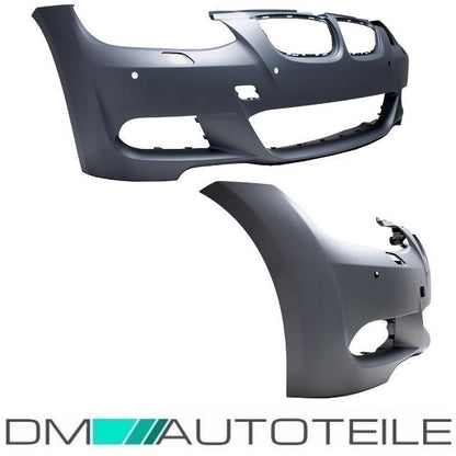 Sport Stoßstange vorne für SRA/PDC passt für BMW 3er E92 E93 Serie & M Paket 06-10