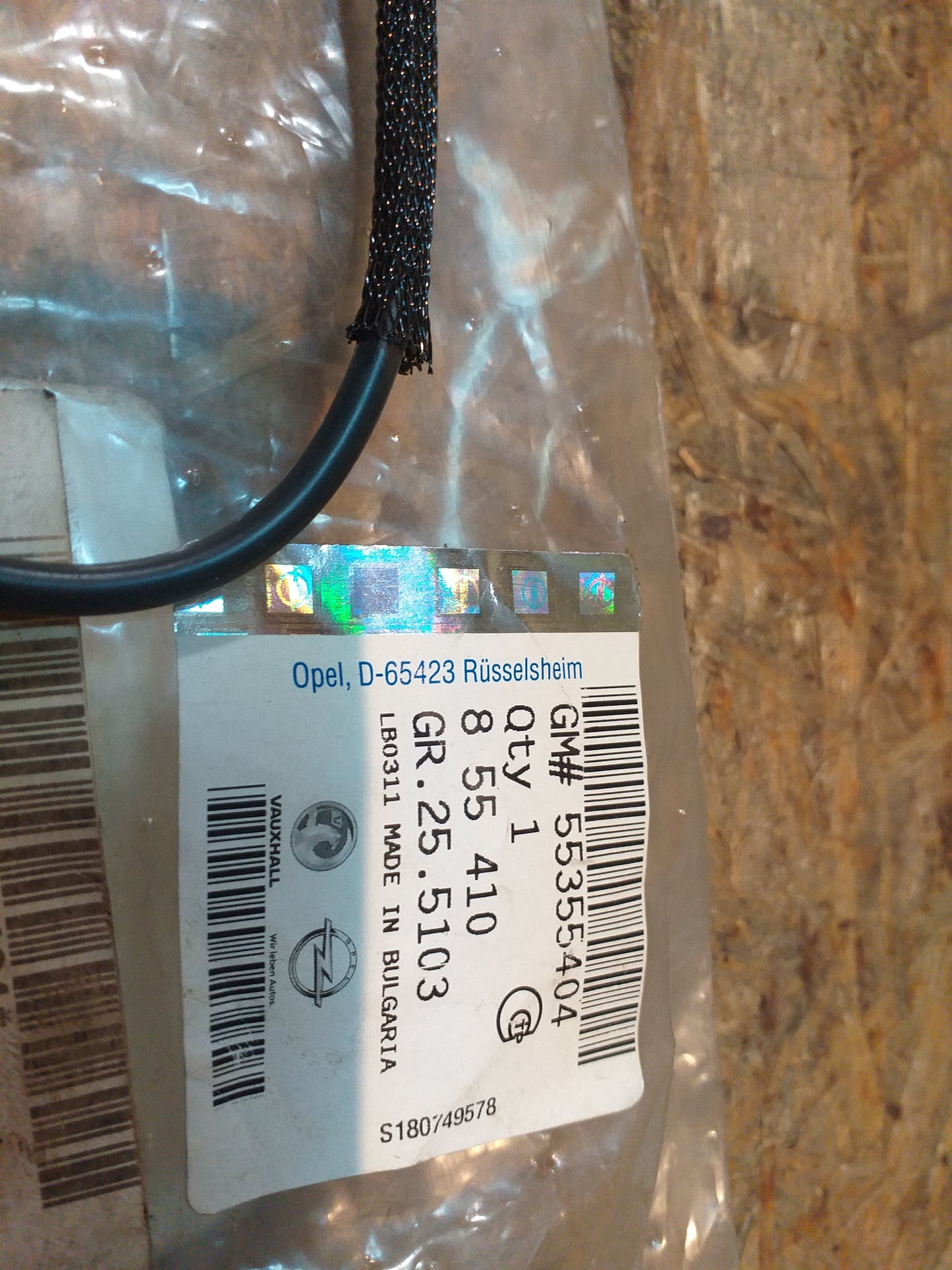 Astra Signum Vectra C Zafira B 1.9 Sensor Abgastemperatur original GM NEU