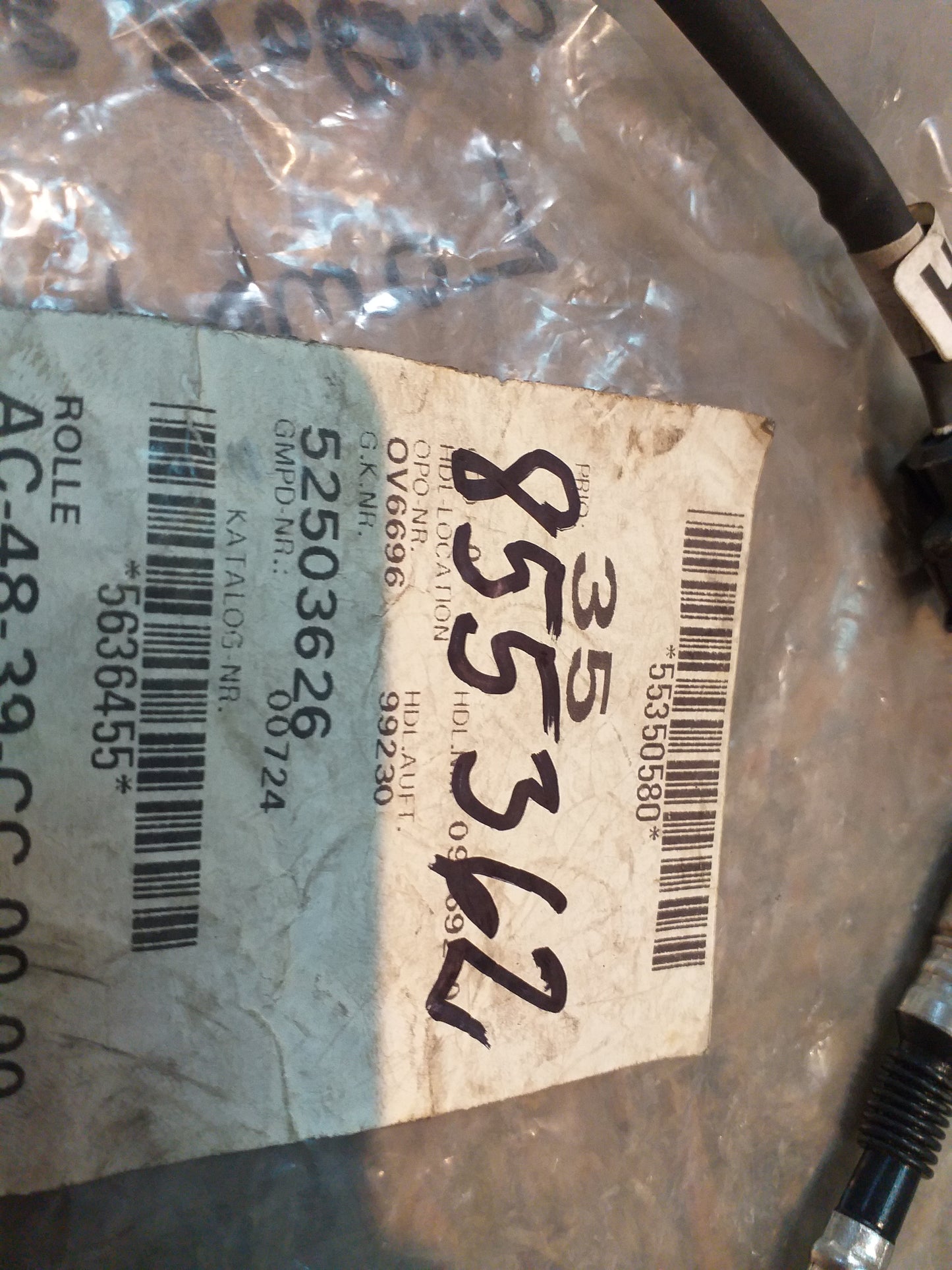 Agila A 1.2, 16V Omega B 2.6, 3.6, V6 Lambdasonde original GM Opel NEU