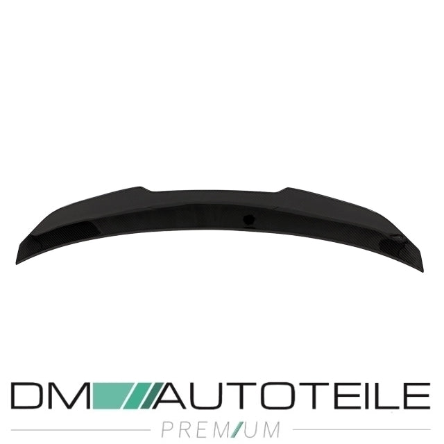 Sport-Performance Heckspoiler Carbon Dry glanz V-Form passt für BMW 4er F32 Coupe