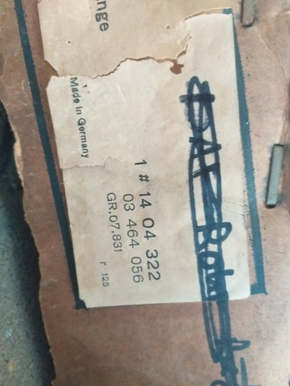 Rekord D Commodore B Stoßstange hinten original GM Opel NEU