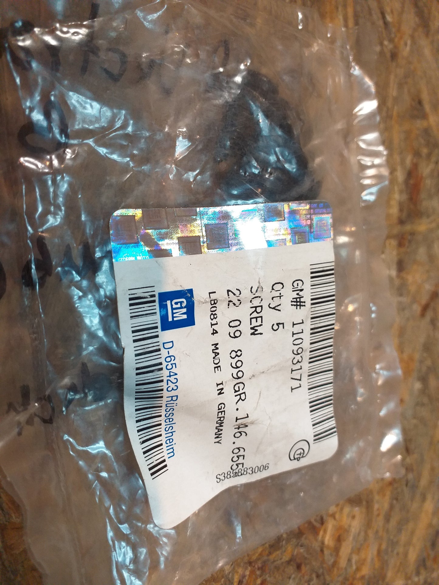 Vectra B Torxschraube original GM Opel NEU