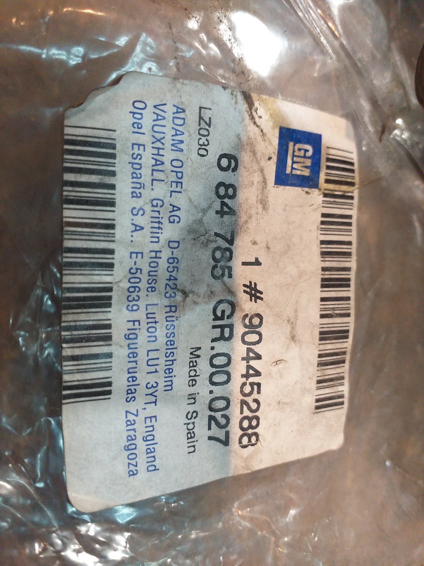 Corsa B Tigra A Halter Triebwerk original GM Opel NEU