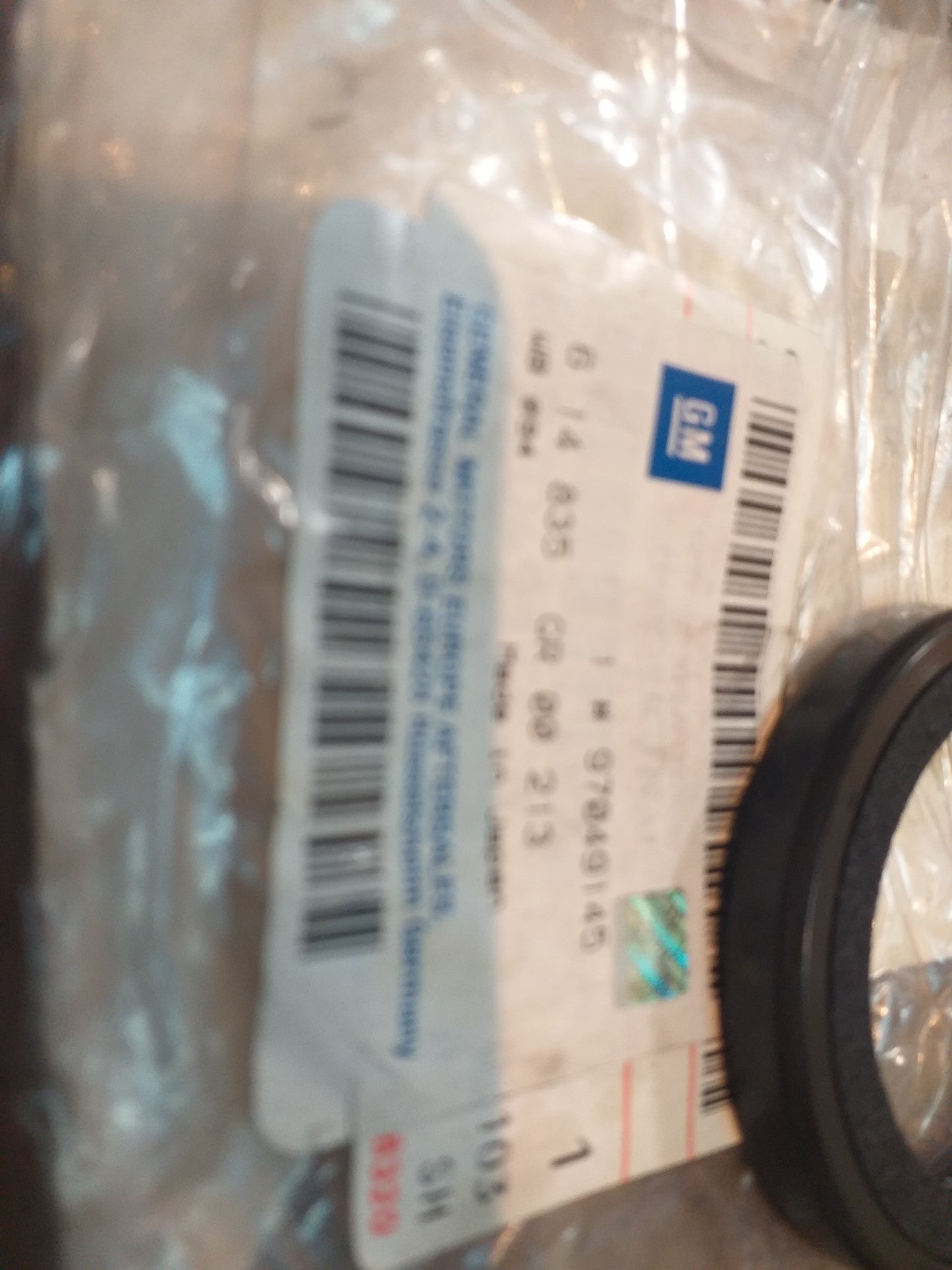 Monterey Öldichtring Kurbelwelle vorne original GM Opel NEU