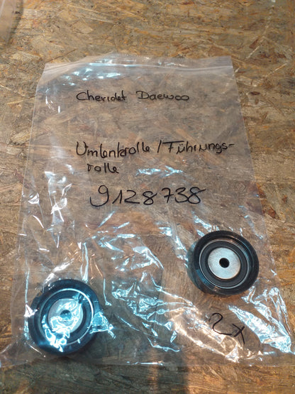 Chevrolet Daewoo Umlenkrolle Führungsrolle original GM Opel NEU