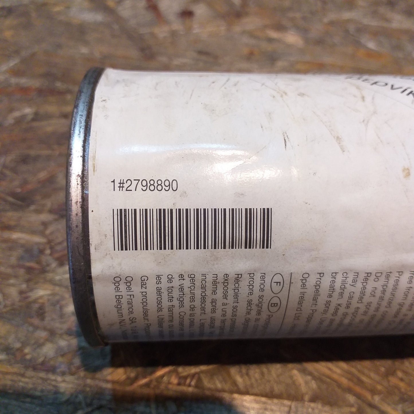 Diverse Fahrzeuge Motorplastikspray original GM Opel NEU