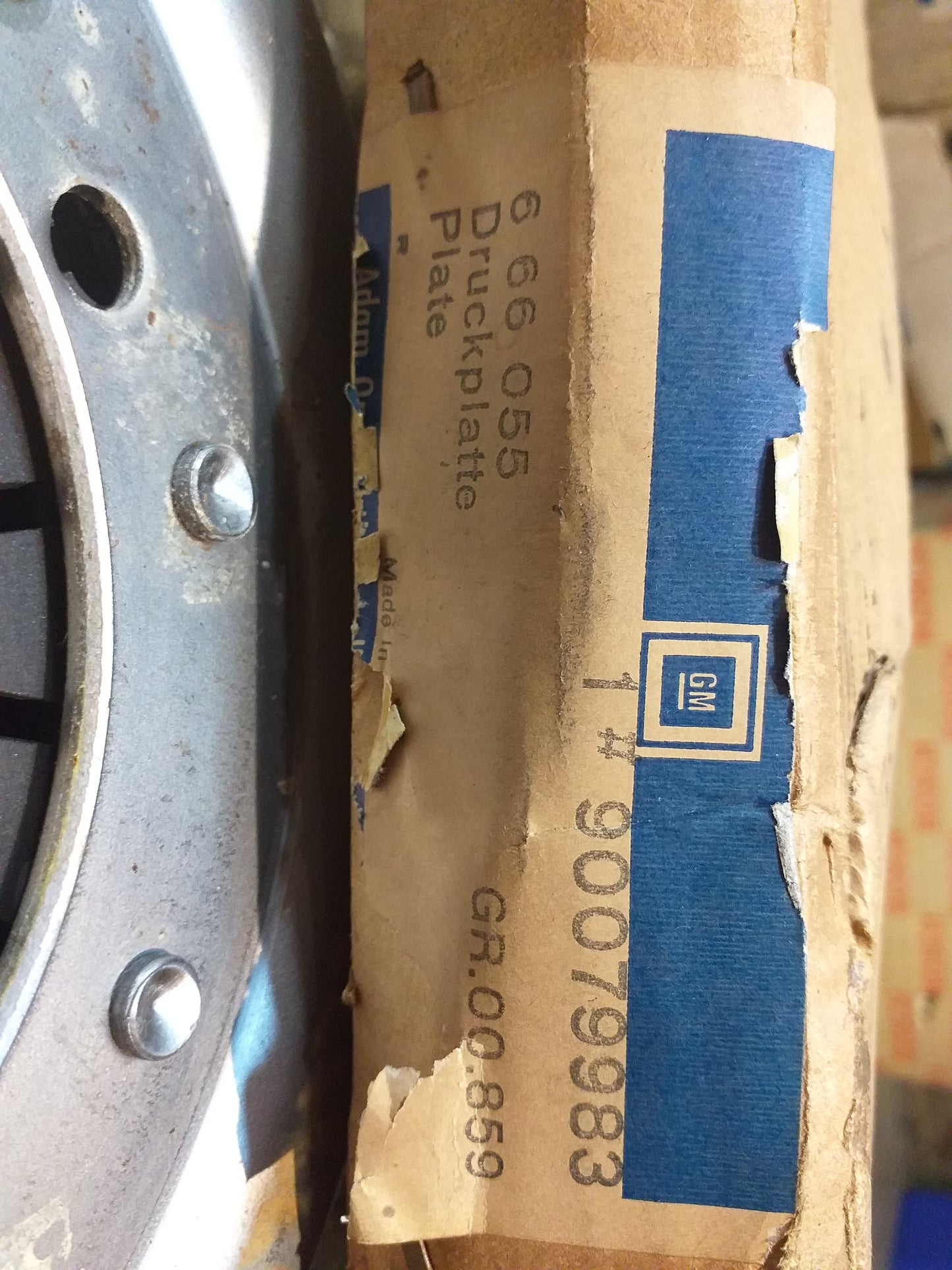 Manta B Ascona B Rekord E Kupplungsdruckplatte original GM Opel NEU