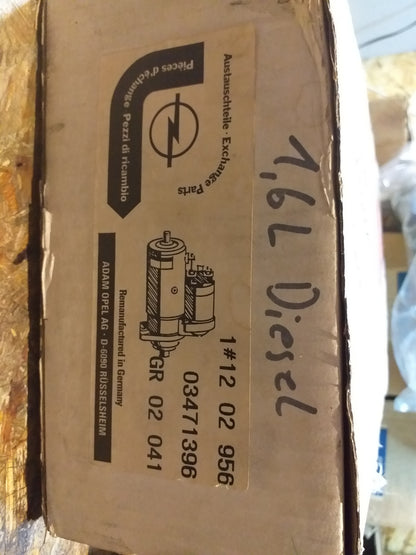 Kadett E Vectra A Astra F Anlasser original Opel NEU