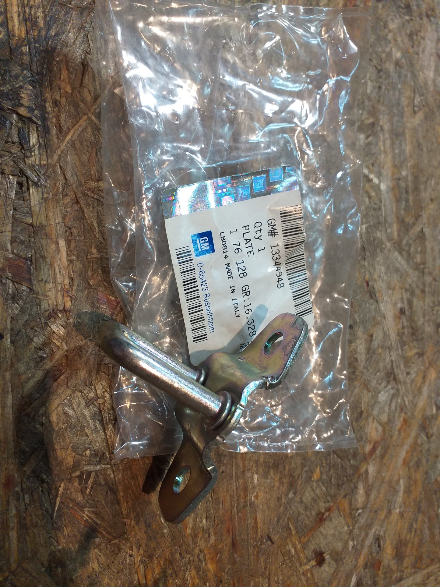 Meriva B Schließplatte Heckklappe original GM Opel NEU