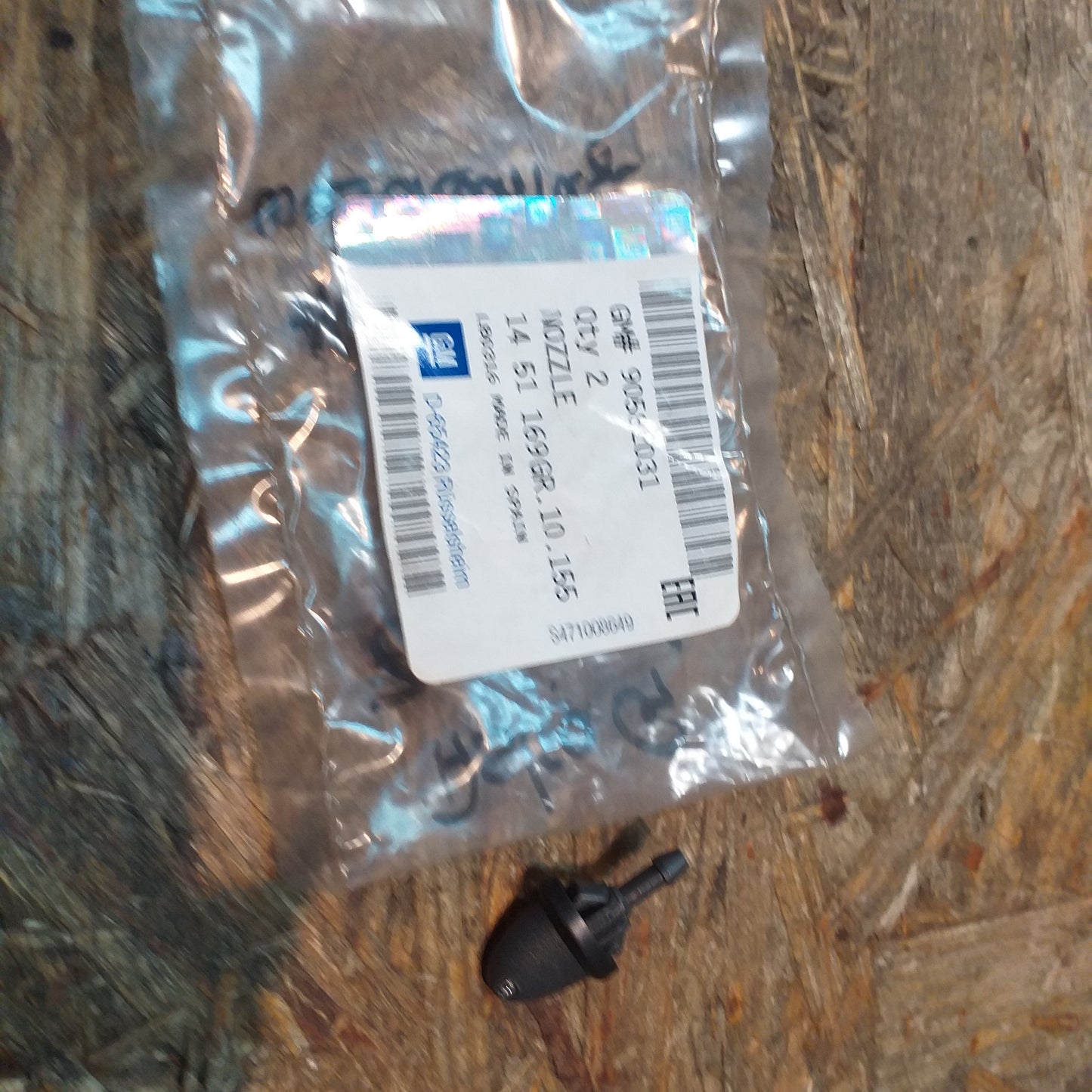 Astra G Zafira A Düse Heckscheibenwaschanlage original GM Opel NEU