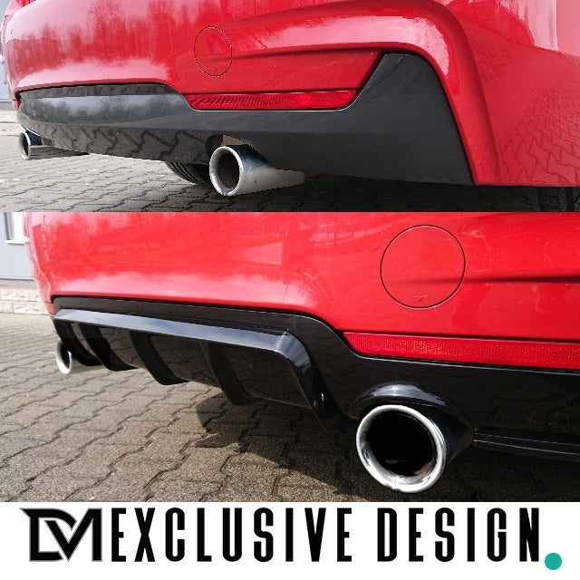 DM Exklusive Design Duplex 435d Performance Umrüstung Auspuffanlage + Diffusor Edelstahl poliert Made in Germany passt für...