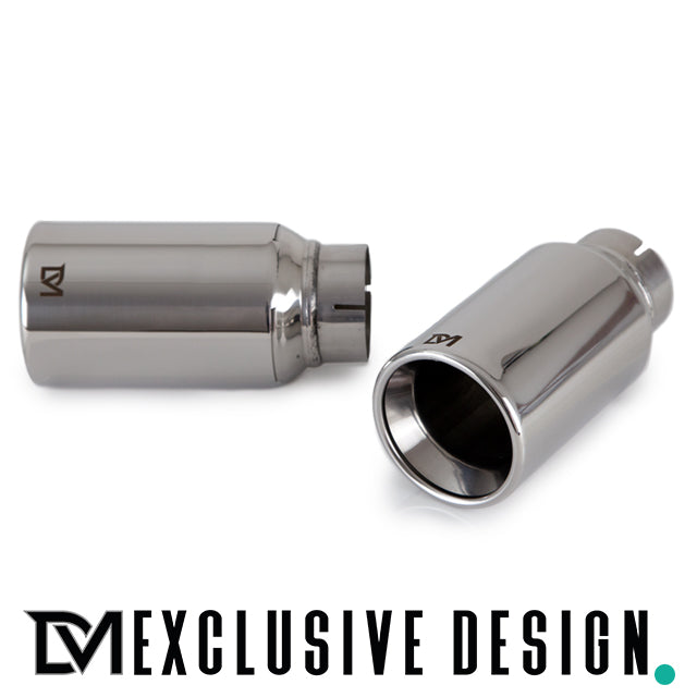 DM Exklusive Design Duplex 435d Performance Umrüstung Auspuffanlage + Diffusor Edelstahl poliert Made in Germany passt für...